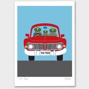Tiki Tour Print