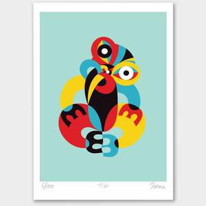 Tiki Art Prints: Matisse Tiki Limited Edition Print