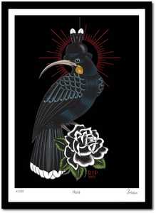 Huia RIP Limited Edition Framed Print
