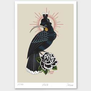 Huia RIP Limited Edition Print