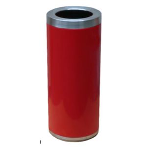 Aluminium/steel indoor/outdoor bin - 48/60 Litre