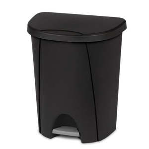 Rubbish Bins: Flatback Pedal Bin 25/45 Litre