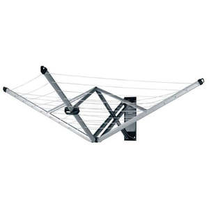 Brabantia Wallfix 24M clothesline with cover