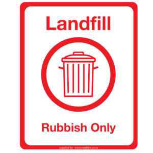 Labels: Recycling labels - 25 x 31 cm