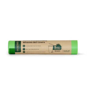 Rubbish Bags: 140L/240L Compostable wheelie bin liners