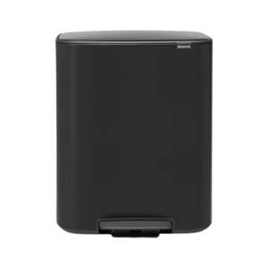 Brabantia Bo Pedal Bin, 2 x 30 Litre