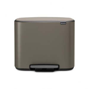 Brabantia Bo Pedal Bin, 11 + 23 Litre