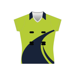 Netball Apparel: Sublimated Capped Sleeve Netball Top