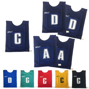 Netball Apparel: Silver Fern 6v6 Junior Elastic Netball Bibs
