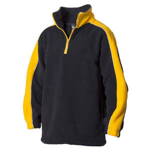 Tracksuits Hoodies Jackets: BW 1/2 Zip Contrast Polar Fleece
