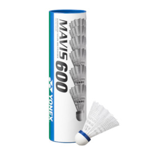 Yonex Mavis 600 Nylon Shuttles White