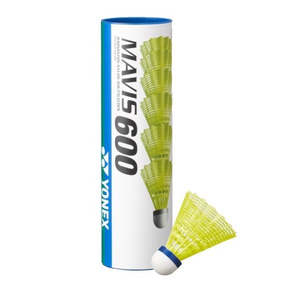 Yonex Mavis 600 Nylon Shuttles Yellow