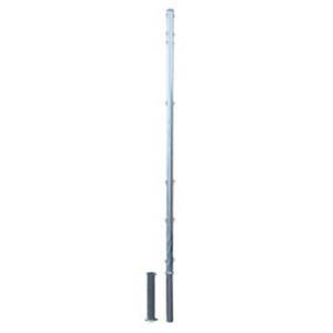 Badminton Nets Posts: Outdoor Fixed Height Badminton/Volleyball Posts  - Multi Code