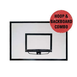 Backboards Hoops Nets: Economy Basketball Hoop & Backboard Combo