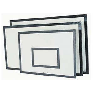 Primary Basketball Backboard - White With Black Lines - 1200 x 800 x 15mm