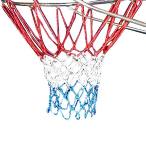 Basketball/Netball Goal Net Red/White/Blue