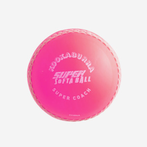 Cricket Bats: Kookaburra Supa Softa Cricket Ball Pink Junior