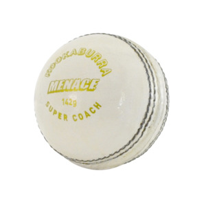 Kookaburra Menace Cricket Ball 142g White