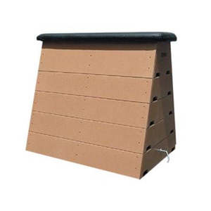 Gymnastics Equipment: Box Horse - 5 Section, Vinyl Top - 110Cm High