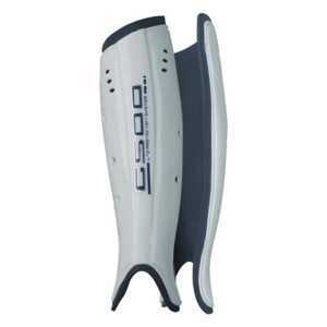 Hockey Accessories: Grays G500 Hockey Shinguards White