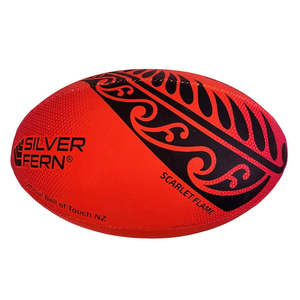 Touch Balls Equipment: Silver Fern Scarlet Flame Touch Training Ball