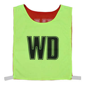 Netball Bibs Accessories: Gilbert Reversible Netball Bibs Senior