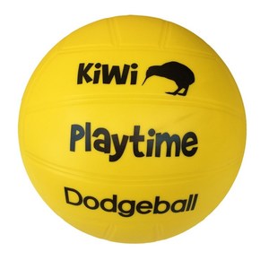 Kiwisport Yellow PVC Dodge Ball