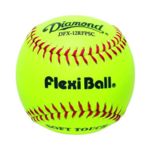 Softball Bats Balls: Diamond Flexiball Softball 11"