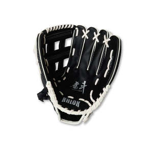Softball Gloves: Khlok Vinyl Softball Glove 12" Left Hand Black