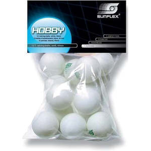 Table Tennis: Sunflex Hobby Table Tennis Balls Pack 12