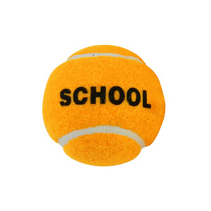 Orange School Branded Tennis Ball