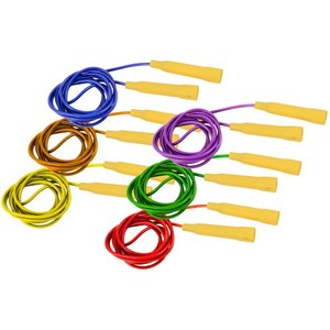 Skipping Ropes: Skipping Rope Plastic 2.7m Blue Handle