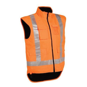 Hi Vis Wet Weather Vests: Tuffviz | Hi Vis Highway Vest