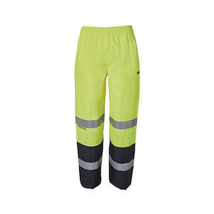 Hi Vis Wet Weather Pants: JBs Wear | Hi Vis Day & Night Premium Rain Pant | 6DPRP