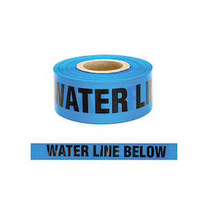 Covid 19 Site Signage Options: Esko | Water Line Below Trench Warning Tape