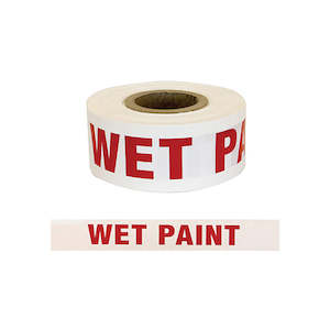 Covid 19 Site Signage Options: Esko | Wet Paint Barrier Warning Tape