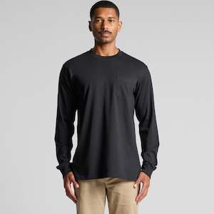 Winter Workwear Non Hi Vis: Mens Classic Pocket Long Sleeve Tee | 5072
