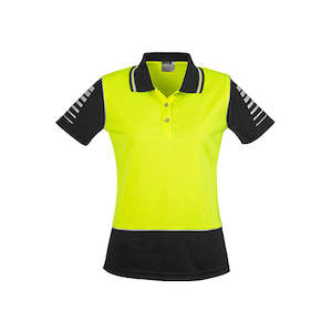 Hi Vis Womens Wear: Syzmik Workwear | Womens Hi Vis Zone Polo | ZHL236