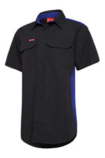 Big Guys Sizes: Hard Yakka | Contrast Lighweight Short Sleeve Shirt | N2SU01