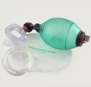 Disposable Bag Mask Resuscitator | Adult | WMWPPVCA2