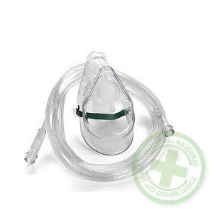 Airways: Mask Single Use With Valve No.3 Lge Child