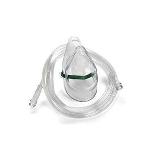 Airways: Hudson Mask Medium Concentration with 7th Oxygen Tubing | Paediatric
