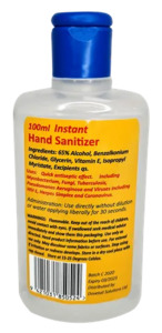 Hand Hygiene 1: Hand Sanitiser 100ml bottle