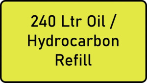 240 Litre REFILL For 240 Litre Spill Kit (Complete) NO BIN