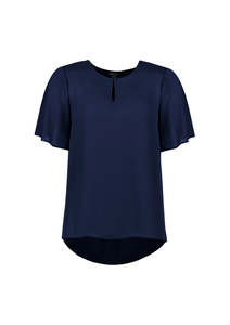 Polos Shirts Womens: Womens Vienna Short Sleeve Blouse RB261LS