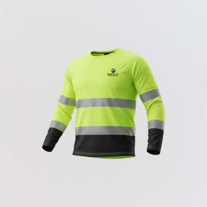 Wolf Workwear | Men's Infantry Series Hi-Viz Stretch Work Shirt