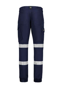 Everyday Workwear: Mens Essential Stretch Taped Cargo Pant - Cuffed | ZP935