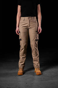 Womens Workwear Hi Vis Clothing: FXD | WOMENS STRETCH RIPSTOP WORK PANTS | WP-7W