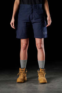 Womens Workwear Hi Vis Clothing: FXD | WOMENS STRETCH WORK SHORT | WS 3W