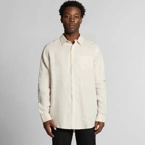 Hi Vis Shirts T Shirts Singlets: Mens Linen Shirt | 5418